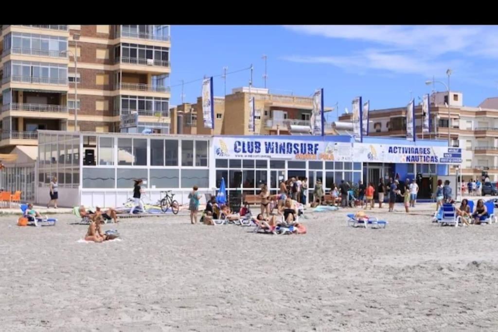 Apartamento Frente Al Mar, Familiar Y Acogedor. Santa Pola Luaran gambar